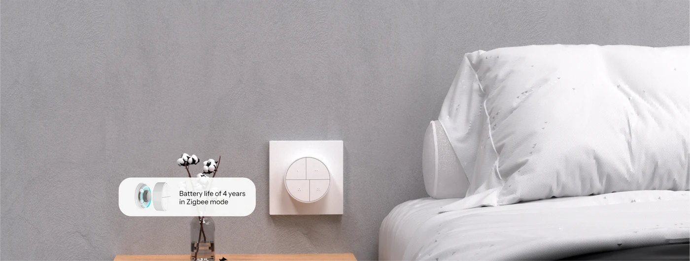 SONOFF Orb 4-in-1 Zigbee Smart Scene Button SNZB-01M – Square meets round