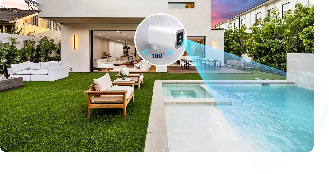 SONOFF CAM Outdoor 2K Wi-Fi Security Camera CAM-B1P (IP65) – Fewer blind spots