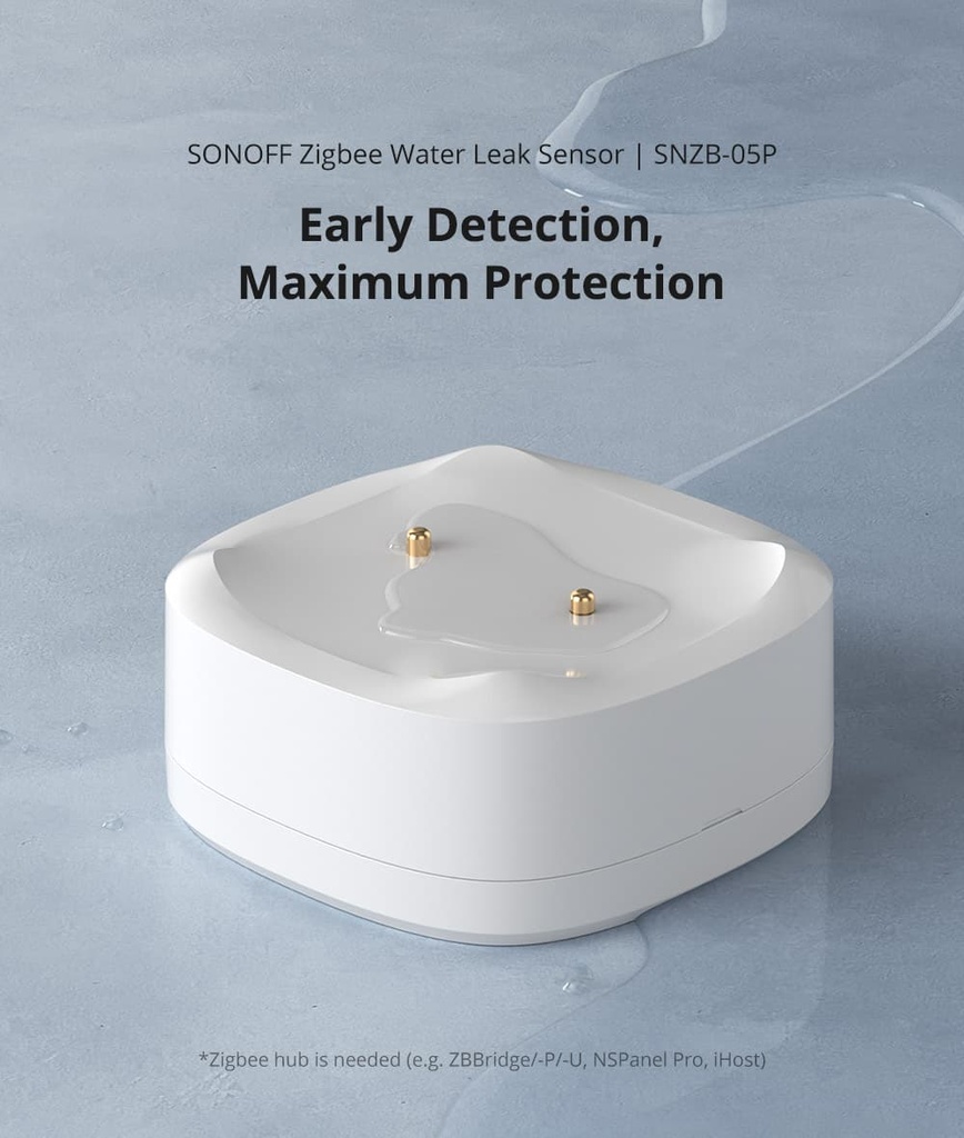 Sonoff ZigBee Smart Water Leak Sensor SNZB-05P