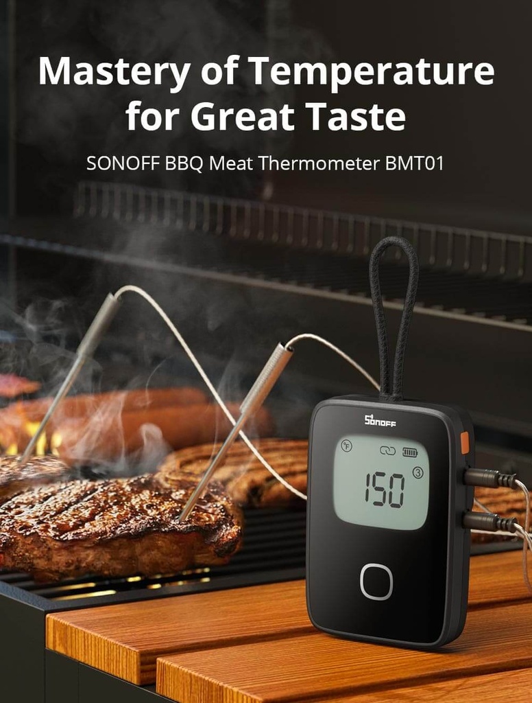 Sonoff WiFi BBQ Meat Thermometer BMT01