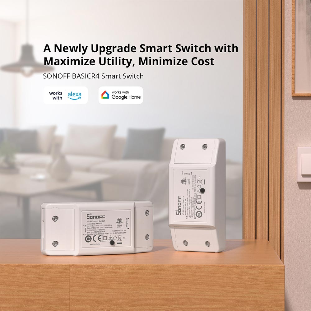 Sonoff WiFi Smart Switch Basic R4 10A
