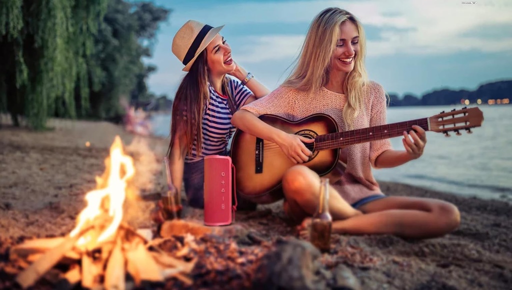HiFuture Portable BT Speaker RIPPLE IPX7 30W Red