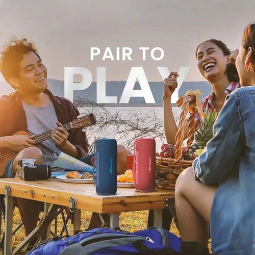 HiFuture Portable BT Speaker ALPHA IPX7 20W Red