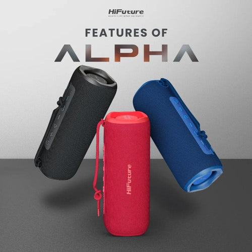HiFuture Portable BT Speaker ALPHA IPX7 20W Black