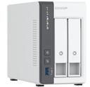 QNAP NAS 2-Bay Tower ARM Quad-Core, 4GB RAM, 2.5GbE & USB One-Touch Copy Button TS-216G