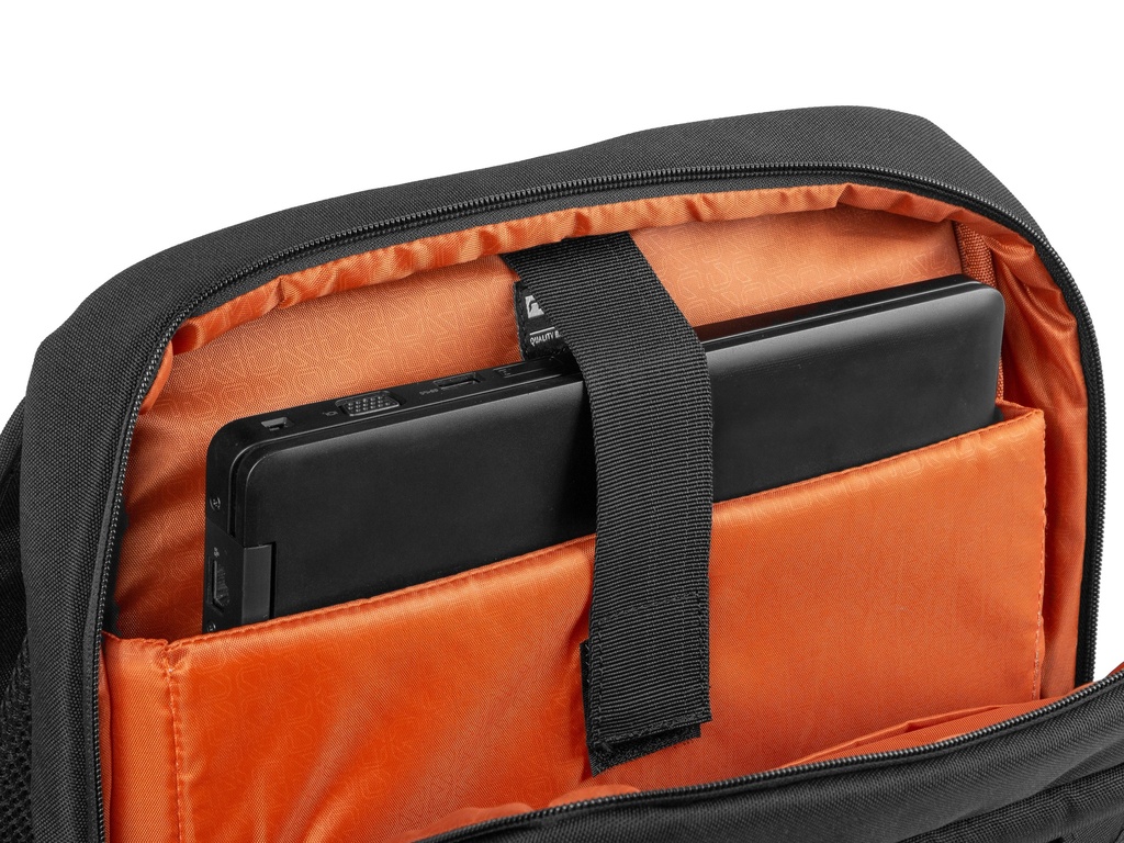 Natec Laptop Backpack 15.6'' 18L Black Orange NIALA