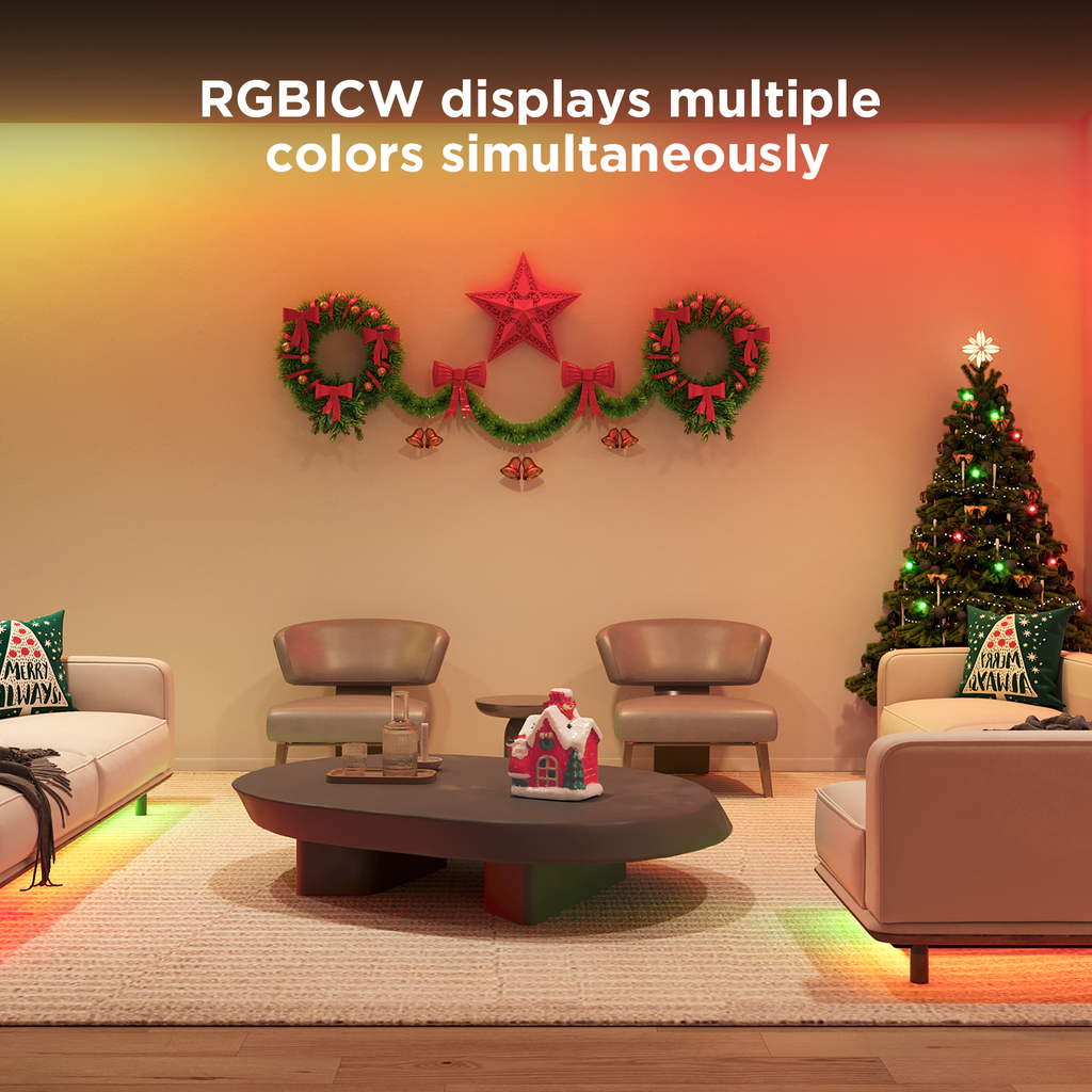 Govee LED Light Strip RGBIC Smart WiFi & BT w/Protective Coating 10m (Matter) H612C