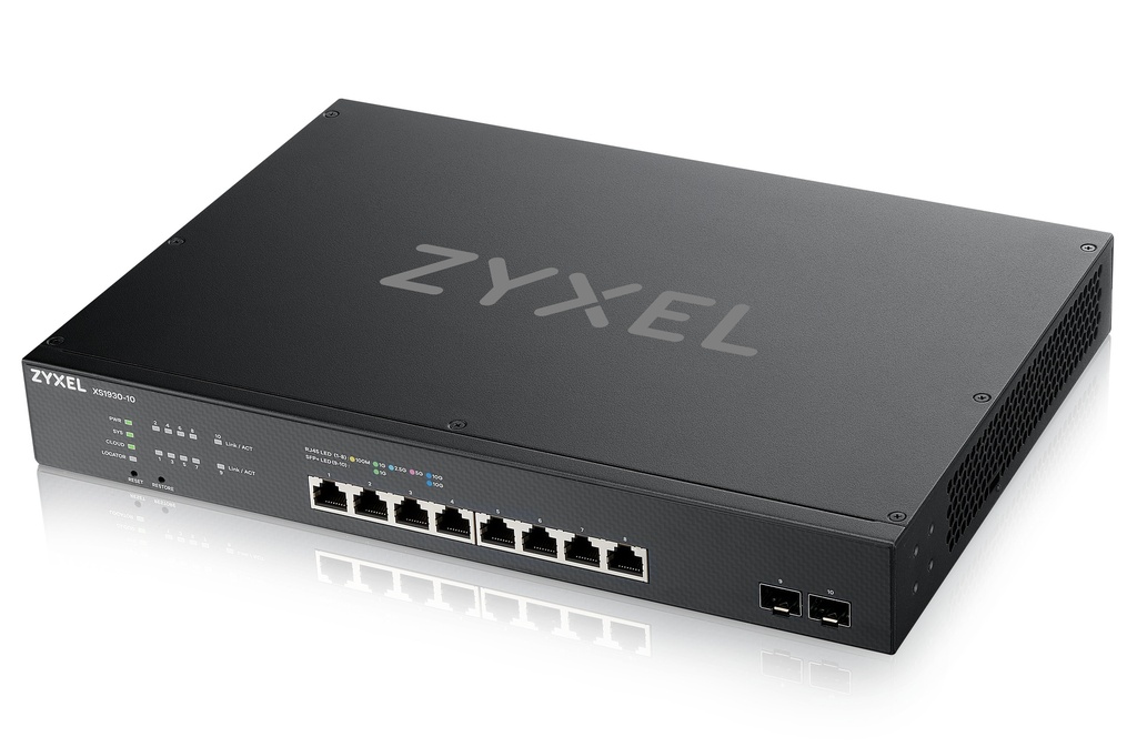 Zyxel Switch Multi-Gig 8-Port 10GbE + 10G+ SFP XS1930-10