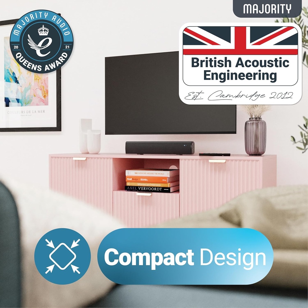 Majority BOWFELL Soundbar 2.1 50W BT/USB/Optical (UK)
