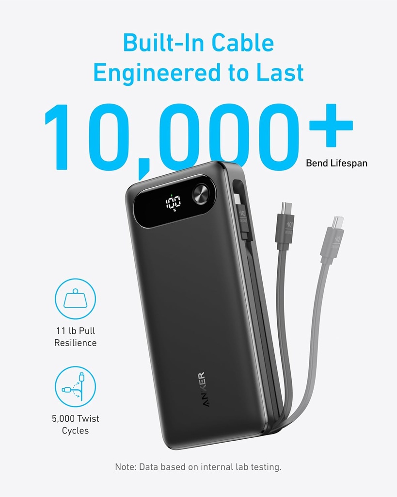 Anker Mobile Powerbank 20000 87W Black