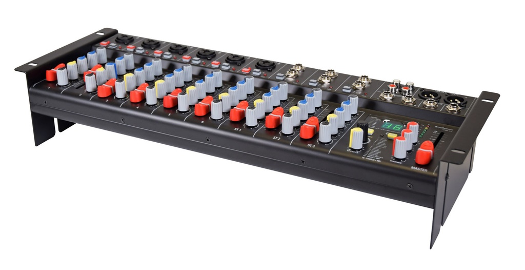 Citronic CSR-63 9ch Mixer with DSP/BT 4U Rack Mountable 170.809UK