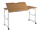 Lumivida Computer Tray Desk Mobile Height & Width Adjustable 60x1200cm FWS10-2