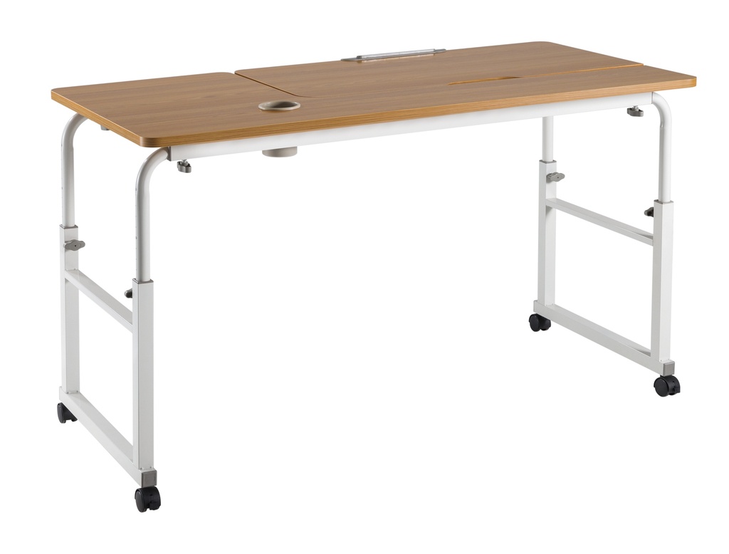 Lumivida Computer Tray Desk Mobile Height & Width Adjustable 60x1200cm FWS10-2