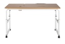 Lumivida Computer Tray Desk Mobile Height & Width Adjustable 60x1200cm FWS10-2