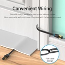 Vention NETWORK Cable CAT8 SFTP Flat 5.0m Black IKCBJ