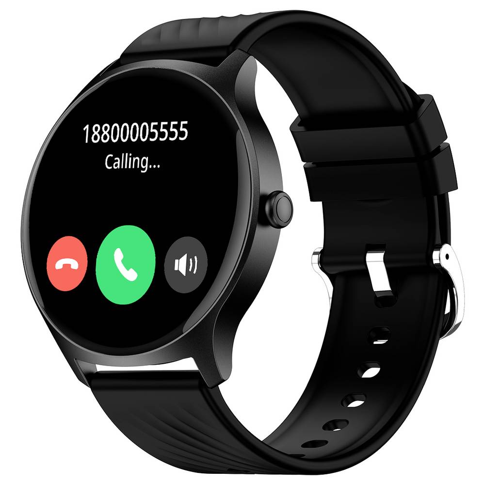 Denver Smartwatch with Call Function, Blood Pressure, SWC-387B Black