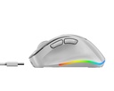 Genius Mouse Wireless+BT Rechargeable Mini RGB Ergo 9000S Pro White