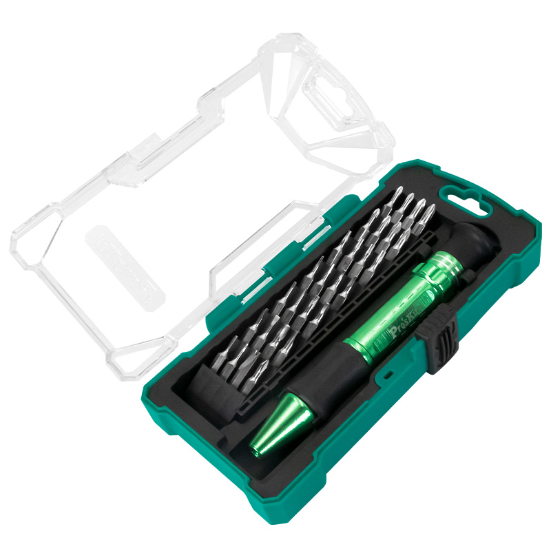 Proskit Screwdriver Precision Set of 30pcs Aluminium Handle SD-9608