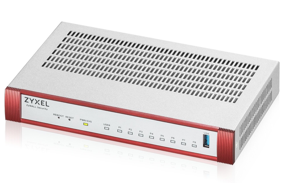 Zyxel Firewall UTM Easy VPN Cloud Managed with 1 YR Gold Security Pack License USGFLEX100H