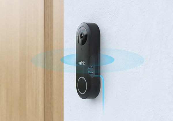Reolink WIFI Video Doorbell 5MP black (D340W)