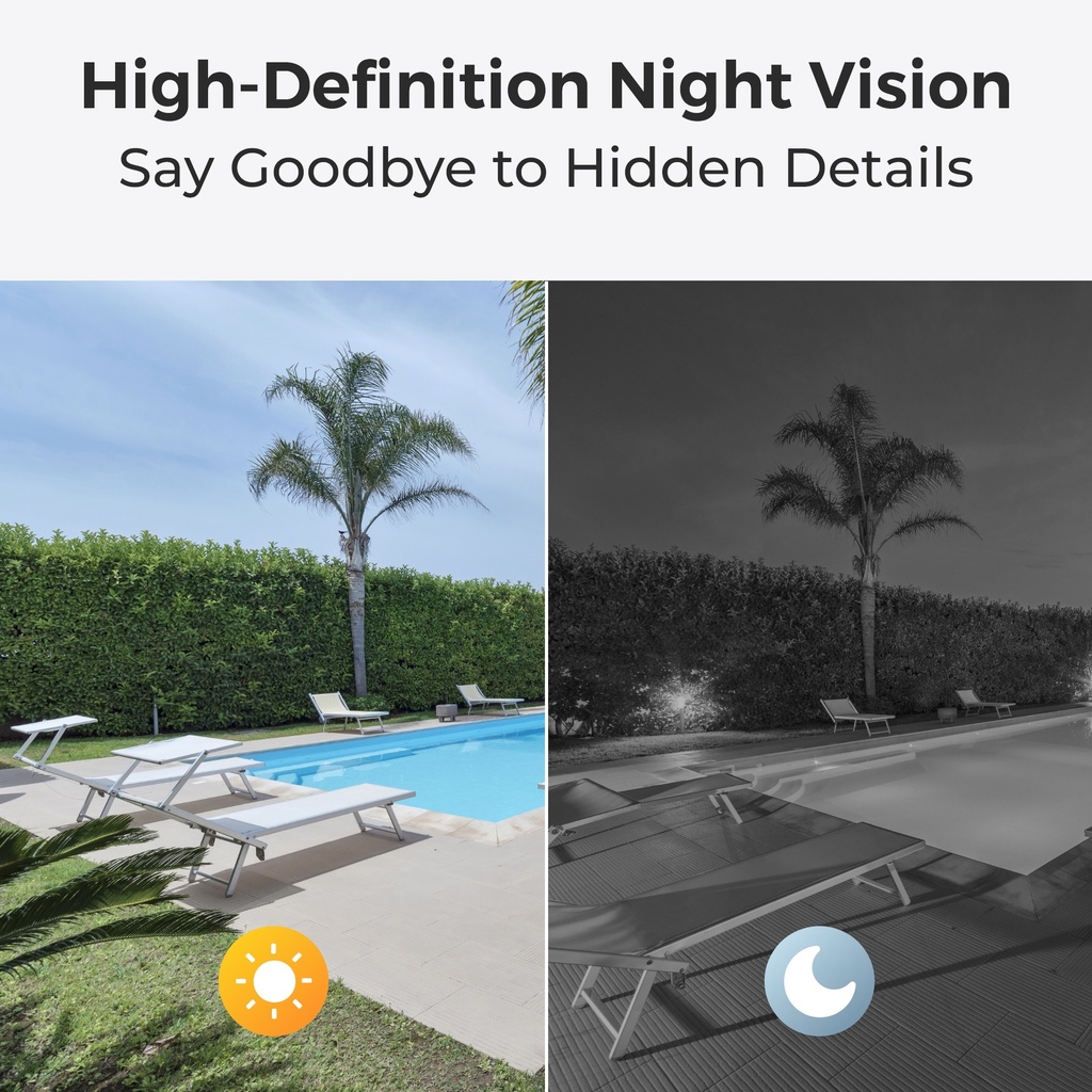 Reolink POE IP Dome Camera 5MP Fixed RLC-520A (P324)