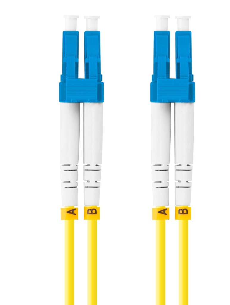 Lanberg Fiber Optic Patch Cord SM LC/UPC-LC/UPC Duplex LSZH 1.0m