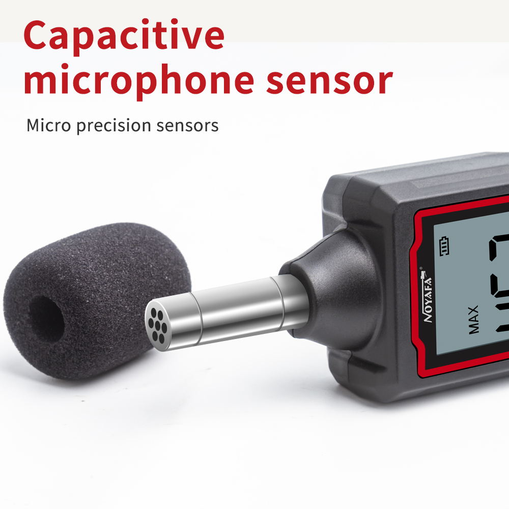 Noyafa Sound Level Meter with Accurate A-Weighted Measurement  & LCD Display NF-562
