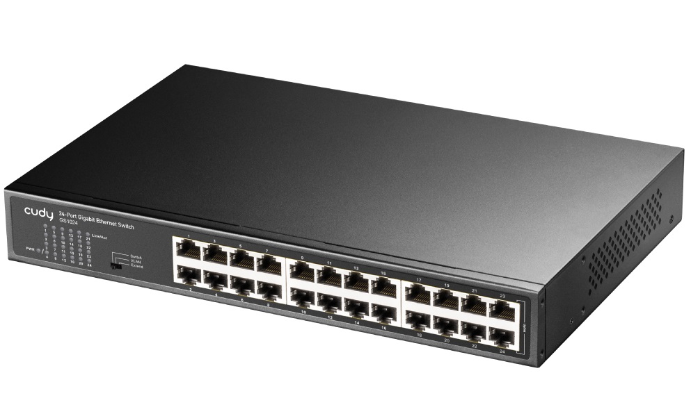 Cudy Switch Gigabit Ethernet 24-Ports Rackmount GS1024