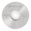 Verbatim DVD-R 4.7GB 16X 50-Pack Spindle Matt Silver 43548