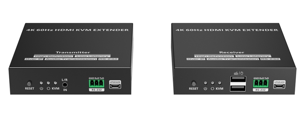 Lenkeng KVM HDMI Extender over IP 4K60Hz 120m LKV582KVM