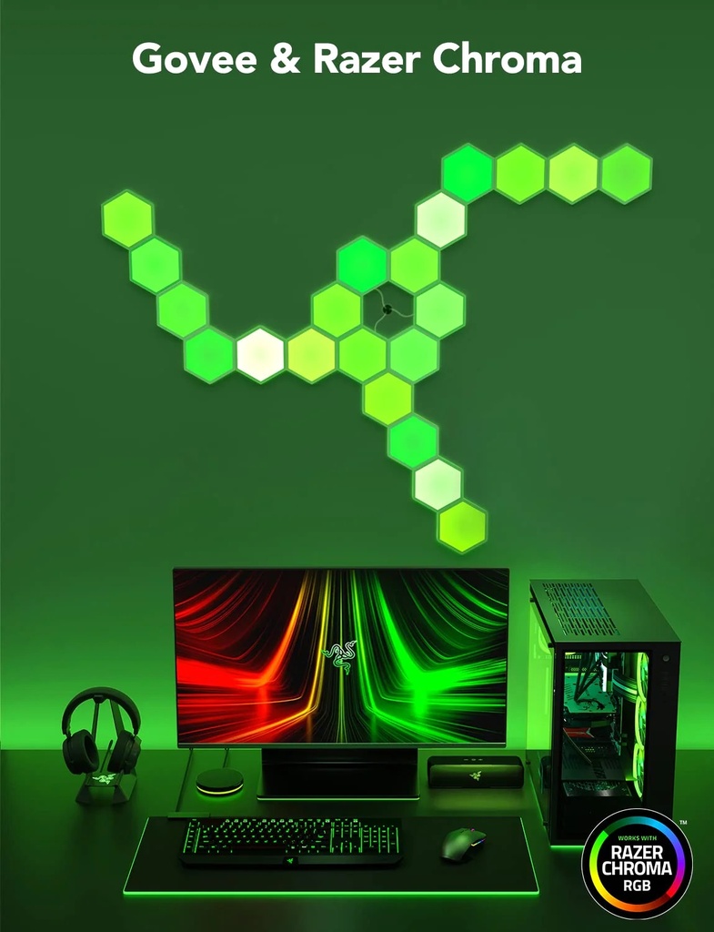 Govee Glide Hexa Light Panels 10pcs B6061
