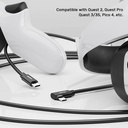 Unitek UC VR Link Pro Cable USB-C to USB-C 90 Degree 5Gps & 60W 5.0m C14094A