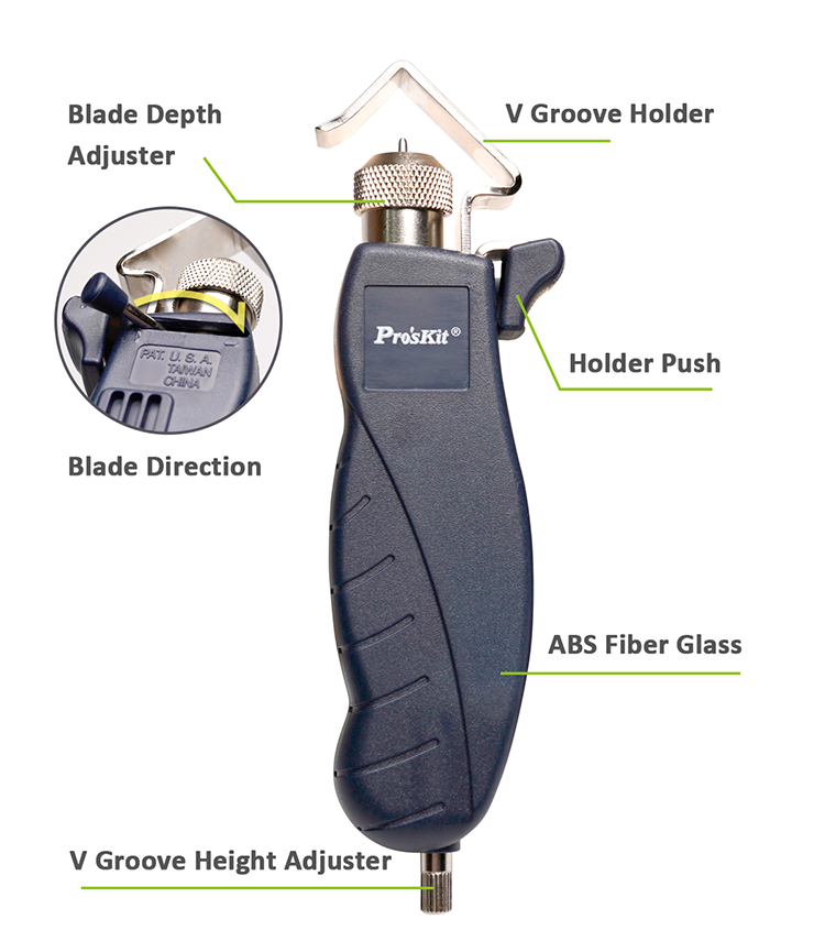 Proskit Wire Slitting and Ringing Tool 4.5-25mm 8PK-325B