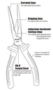 Proskit PM-918 VDE Insulated Long Nose Pliers 200mm