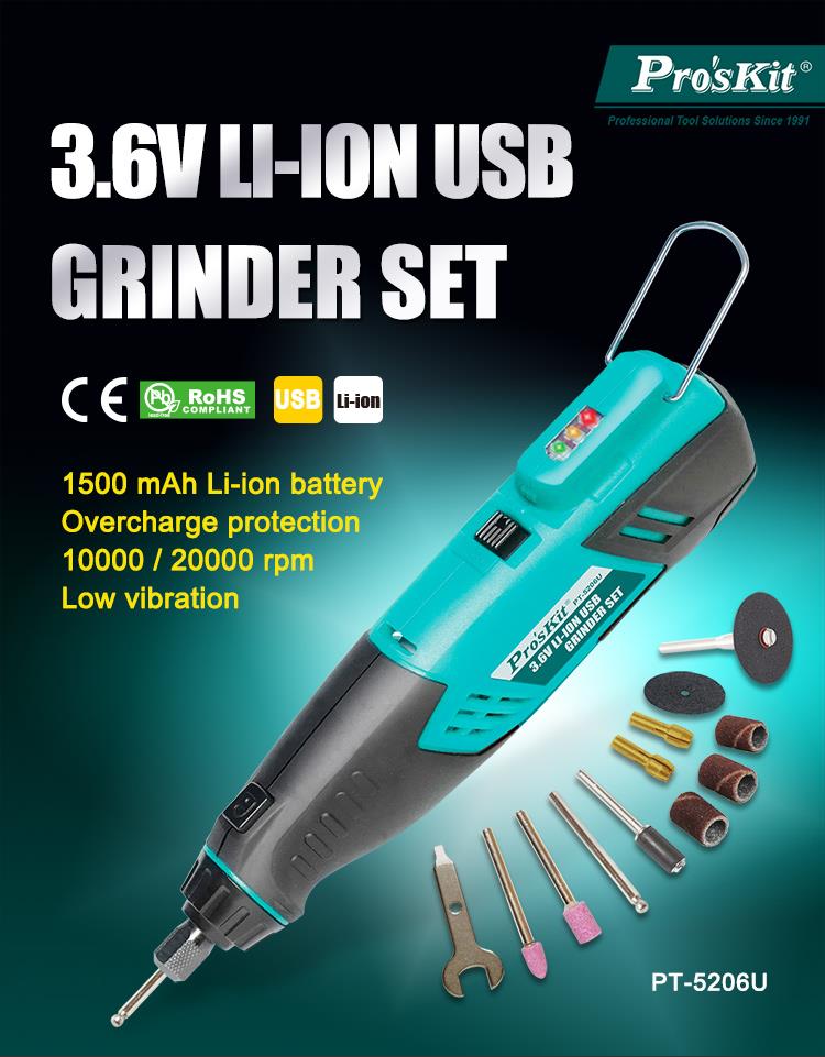 Proskit Grinder USB Mini PT-5206