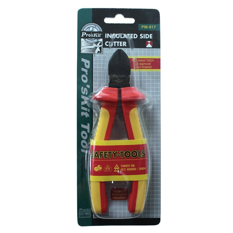 Proskit VDE Insulated Side Cutter PM-917