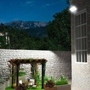 GBC ON LED PRO 200 Solar LED Floodlight with Panel & Remote 2400 lumens 200W