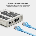 Unitek Network Tools Cablet Tester for RJ45/RJ11 OT140AGY01