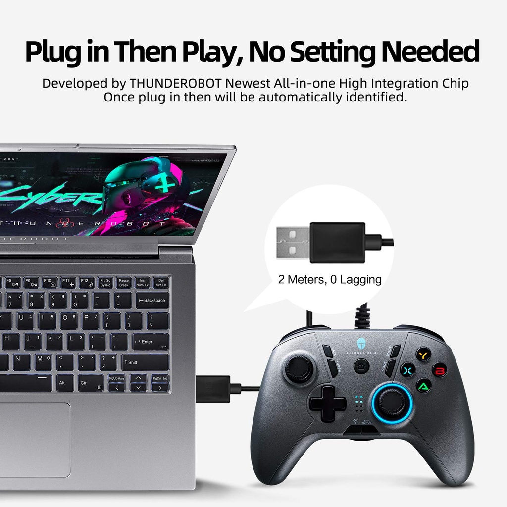 Thunderobot PC Gamepad With Vibration G30