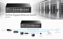 Cudy GS1016 16-Port Gigabit Ethernet Switch R/M with UK Plug