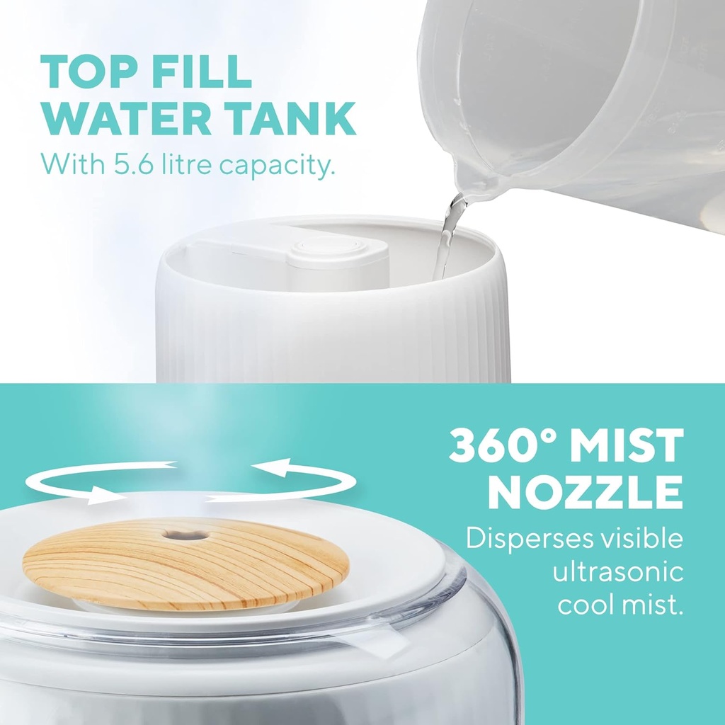Homedics CMTF91 Totalcomfort Deluxe Ultrasonic Humidifier