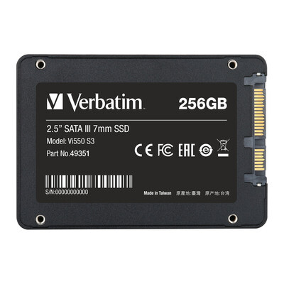 Verbatim SSD Internal VI550 S3 2.5" 256GB