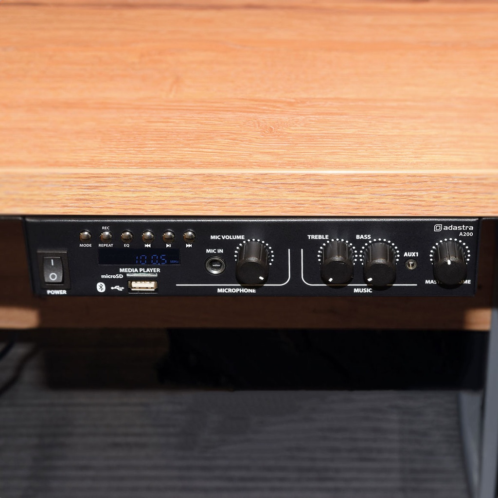 Adastra A200 Stereo Amplifier BT/USB/FM 2x35W@8ohm 953.425UK