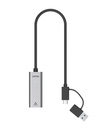 Unitek Converter USB-C to LAN 2.5Gb Ethernet+USB-A U1313C