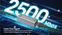 Unitek Converter USB-C to LAN 2.5Gb Ethernet+USB-A U1313C