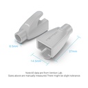 Vention NETWORK Connector Strain Relief Boots RJ45 Grey 50-pack