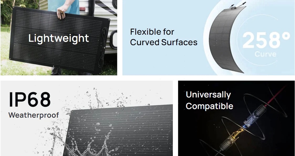 EcoFlow Solar Panel Flexible 100W