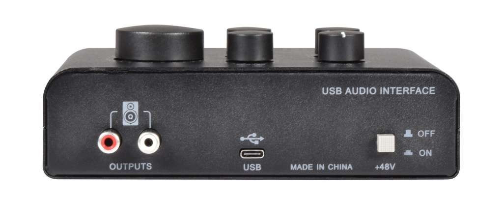 Citronic USB Audio Interface 2 Mics+1 Instrum 173.650UK