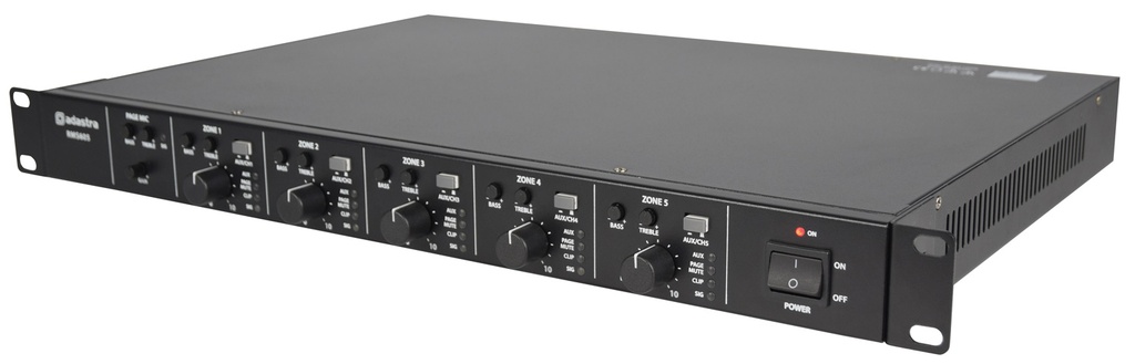 Adastra RMS605 100V 5x60W Class D Amplifier 953.152UK