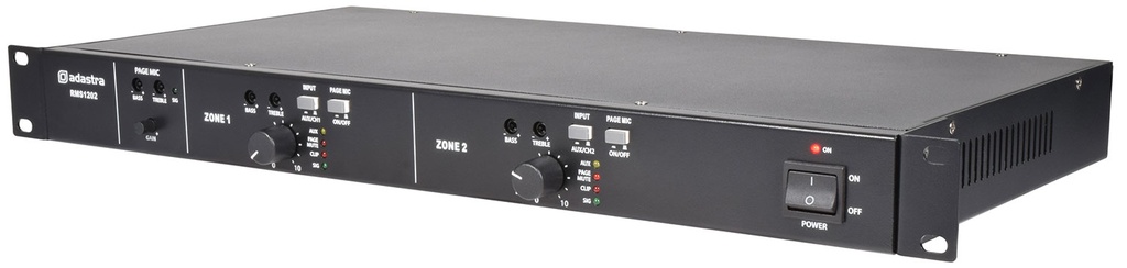 Adastra RMS1202 100V 2x120W Class D Amplifier 953.154UK